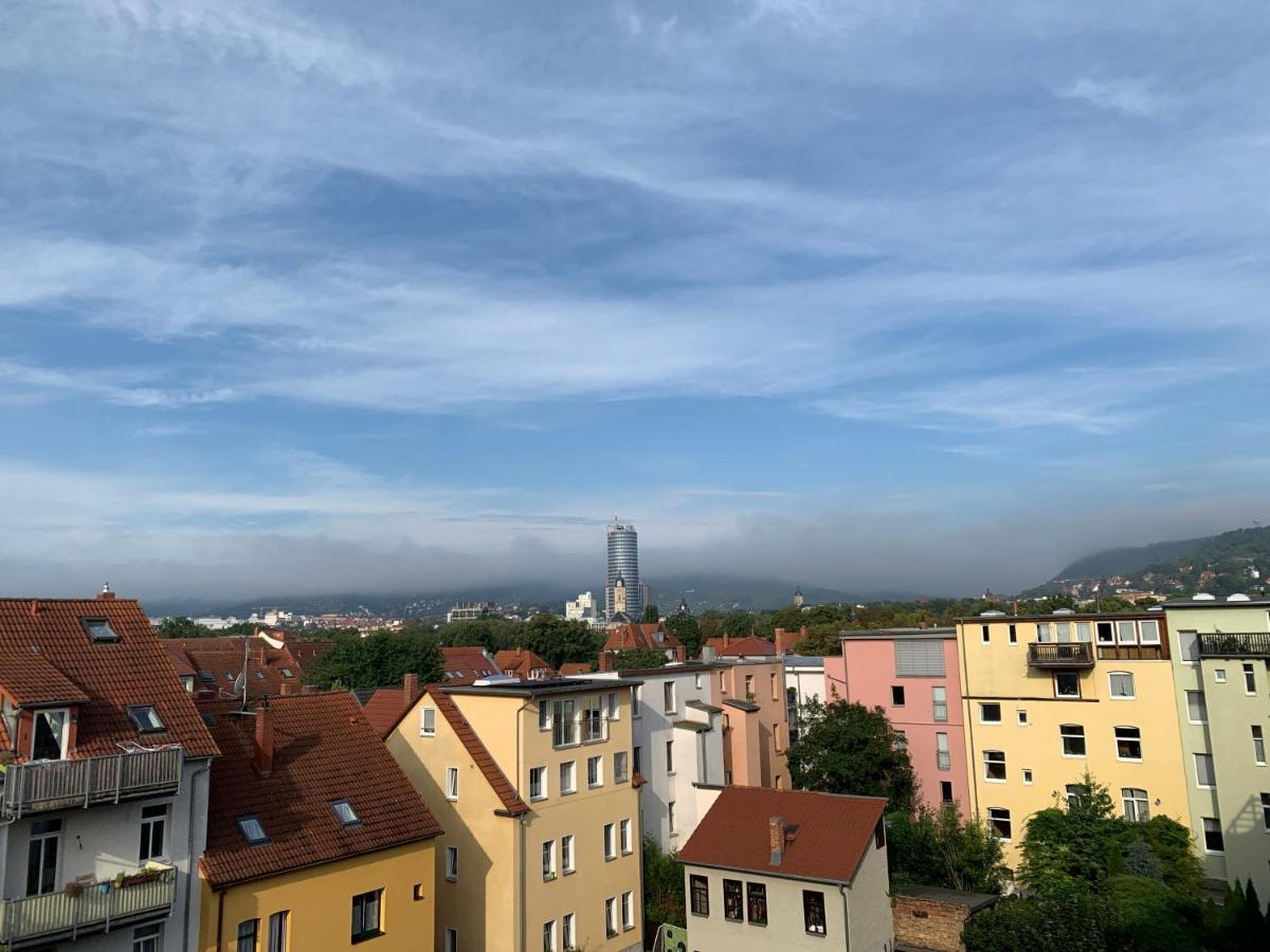 Apartment Skyline Of Jena, Luxurioes, Einzigartig, Free Wifi, Parkplatz, Klimatisiert, Zentral 外观 照片