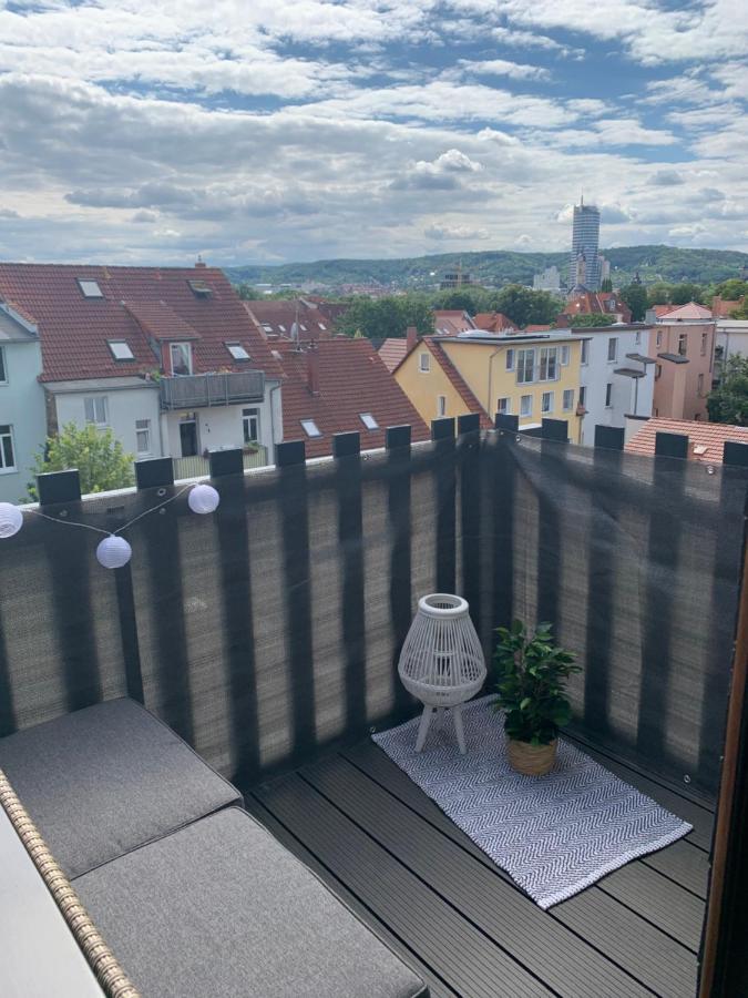 Apartment Skyline Of Jena, Luxurioes, Einzigartig, Free Wifi, Parkplatz, Klimatisiert, Zentral 外观 照片