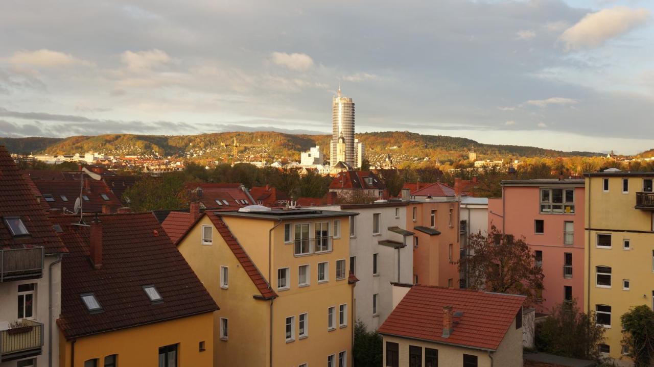 Apartment Skyline Of Jena, Luxurioes, Einzigartig, Free Wifi, Parkplatz, Klimatisiert, Zentral 外观 照片
